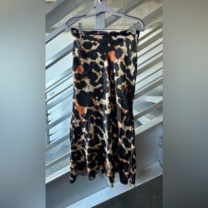 Free Peoplee Leopardd Skirt